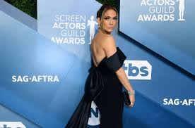 From the outfit to the hair to the chair dancing and lighting, jennifer lopez's american music awards performance sunday night looked very familiar to some. What Jennifer Lopez Wore At The 2020 Sag Awards Billboard Billboard