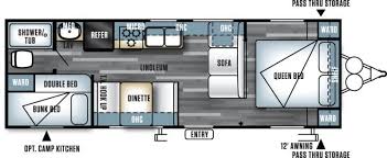 An electric tongue jack, 1 ducted air conditioner, double door gas/110v norcold refrigerator, automatic main awning, outside speakers. New 2018 Forest River Salem Cruise Lite 261bhxl Overview Berryland Campers