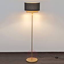 Stehlampe Mattia Schirm Oval Und Doppelt Schwarz Kaufen