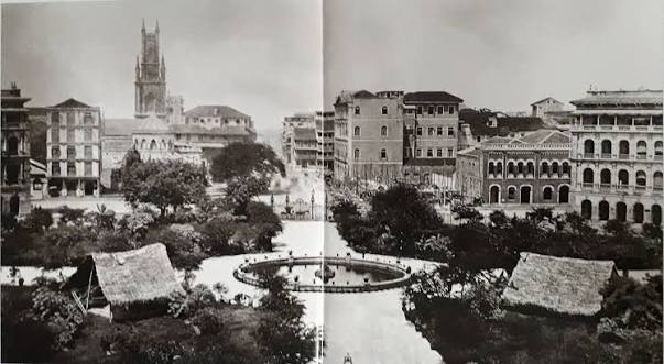 Elphistone circle, Bombay during bygone years