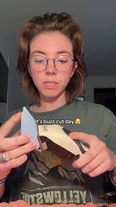 i feel BRAND NEW (hair clippers are technically “tech” 🫣) #buzzcut  #haircut #cutmyhair