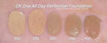 Ck All Day Perfection Foundation Review Swatches Of Shades