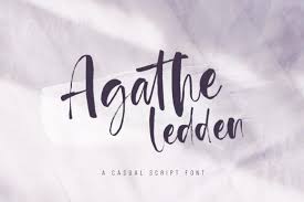 Spectacular bundle (20 fonts + bonus). Agathe Ledden Font By Sabrcreative Creative Fabrica In 2020 Lettering Fonts Script Fonts Script
