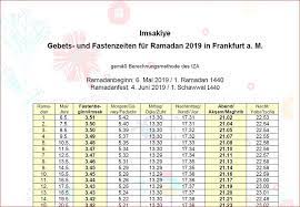 Find accurate worldwide sehri iftar timing and calendar. Ramadankalender 2019 Fur Frankfurt Am Main Kandil De