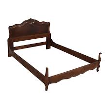 A bedroom decorated in french provincial style is typically a softly colored room with a palette often pulled from an antique or vintage needlepoint rug woven in pastel green, blue, ivory and raspberry. 60 Off Henredon Furniture Henredon Furniture French Provincial Queen Bed Beds