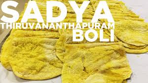 Kerala Sadya The Boli Youtube