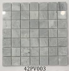 Gạch mosaic đá tự nhiên xám 42PV003 chíp 48x48 | HomePro Việt Nam
