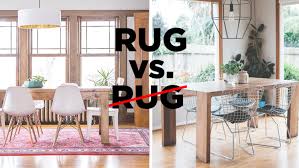 You can choose a round dining room area rug styles. Let S Settle This Do Rugs Belong In The Dining Room Apartment Therapy
