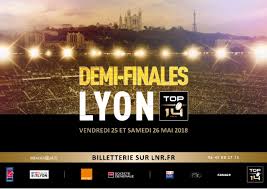 Demi‐finales du top 14 | ligue nationale de rugby. Plaquette Hospitalite Demi Finales Top 14