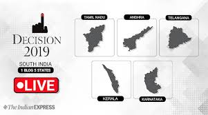 Counting of votes being done. Andhra Pradesh Telangana Karnataka Kerala Tamil Nadu Lok Sabha Elections Results 2019 Live Updates Lok Sabha Election Results 2019 Live On Commission Of India Eciresults Nic In