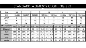 Punctilious Asian Pants Size Chart To Us Asian Standard Size