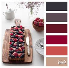 Tarte Aux Fruits Rouges Paint Color Inspiration Color Palette Color Harmony