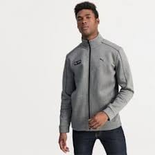 Puma Mercedes Amg Petronas Men S Sweat Jacket In Medium Grey Heather Size 2x Large Mercedesamg Puma Mercedes Amg Petronas Mercedes Amg Long Sleeve Tshirt Men