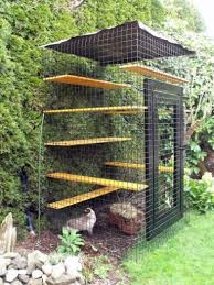 We offer cedar outdoor cat enclosures and outdoor cat houses. 25 Cat Enclosures To Keep Your Kitty Safe Shelterness