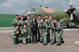 Taiwan's leader launches production of domestically made sub. Tsai Inspects Roc Taiwan Air Force 6th Combined Wing In Pingtung Taiwan Today