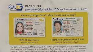 You have the choice between a not for federal use driver's license or id card, or a real id/for federal use card that contains a gold star, indicating that the card meets full federal requirements for future use at airports and other designated federal facilities. Real Id Dmv Begins To Accept Applications Abc7 San Francisco