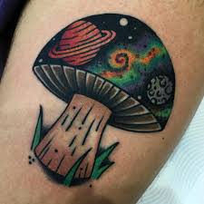 Trippy magic mushrooms | best tattoo design ideas. 3 689 Likes 20 Comments Sam Kane Samkanetattoo On Instagram Mushroom For Karan Thanks So Much Done Mushroom Tattoos Psychedelic Tattoos Alien Tattoo