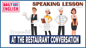 At The Restaurant English Conversation Youtube