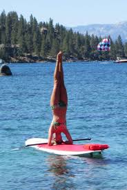 Head Stand Paddle Boarding Standup Paddle Paddle