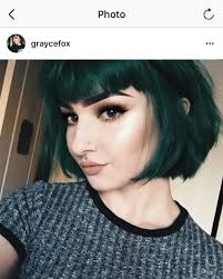Forest Green Hair Dark Green Hair Green Hair Hair Inspo Color
