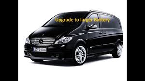 Mercedes W639 Vito Van Viano Remove Battery Upgrade Change Battery Youtube