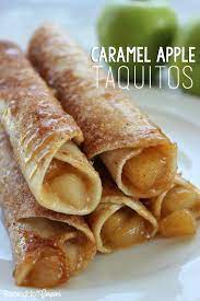 Caramel Apple Taquitos Recipes Food Apple Recipes