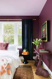Pin On Paint Color Colour combination bedroom with brown furniture.