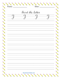We did not find results for: Print Cursive Capital F Printable Worksheet Education Worksheet
