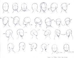 Drawing anime characters from the side presents a whole new challenge with this in mind, sensei teaches you how to draw your anime characters from the profile perspective. How To Draw Anime Heads In Different Angles Novocom Top
