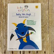 Baby Einstein Dvd Baby Van Gogh World Of Colors 1 Plus Years 25943 Disney In 2020 Baby Einstein Baby Vans Baby Talk