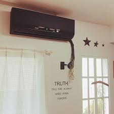 夏に大活躍 エアコンもお洒落にアレンジしちゃおう インテリア 実例 インテリア 収納 インテリア