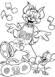 Tom and jerry coloring pages can become your choice if you want the best character for coloring pages. Tom And Jerry Dance Coloring Pages For Kids Printable Free Coloing 4kids Com