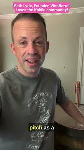 Seth Lytle, founder, VinoBarrel loves the Kabila community!