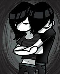 How To Draw Emo Lovers Emo Art Emo Couples Emo Wallpaper
