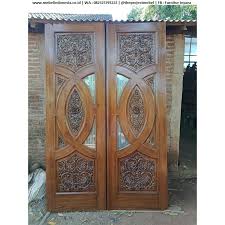 Ini 40+ model pintu kaca aluminium terbaru promo harga pintu aluminium termurah minimalis geser kupu tarung kamar mandi mewah. Daun Pintu Kupu Tarung Rumah Minimalis Modern Kayu Jati Ukir Terbaru Shopee Indonesia