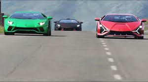 Lamborghini Sian Fkp 37 Vs Lamborghini Aventador S Vs Lamborghini Sc18 A Lamborghini Aventador Lamborghini Ferrari F12berlinetta