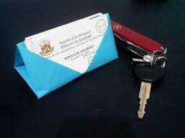 Don't forget to use a push stick while running before you move the fence, check how the cards look. Business Card Holder
