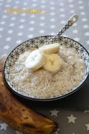 Perles Du Japon Au Lait De Coco Et Bananes Perle Du Japon Alimentation Recette Perle Du Japon