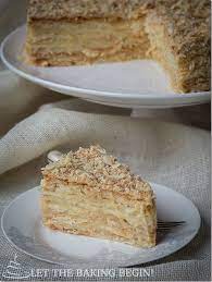 russian napoleon cake is the ultimate napoleon cake and a cousin of the traditional napoleon recipe it is made o napoleon cake puff pastry cake pastry recipes