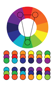 Learn about complementary and supplementary angles, as well as the definitions of adjacent and straight angles. Split Complementary Colour Relationships Is When A Base Colour Is Being Selected With Split Complementary Colors Complementary Color Wheel Complementary Colors