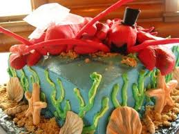 Lobster Wedding Cake Toppers Grooms Cake Wedding Cakes Cake