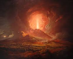 Actually It Was Not A Surprise When A Volcano Destroyed Pompeii Framed Art Prints Painting Magnolia Box
