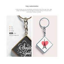 Download Acrylic Keychain Mockup Free Psd Free Mockups Psd Template Design Assets