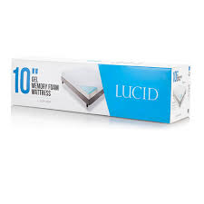 After taking the mattress out of the packaging, i let it sit out for 48 hours before sitting or lying on it. Lucid Refresh 10 Gel Memory Foam Mattress Firm Queen Walmart Com Walmart Com