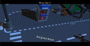 Superman destroys the gas emitting flower from the robot. Lego Batman 2 Bonus Level Video Games Blogger