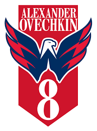 Logotype Washington Capitals Alex Ovechkin