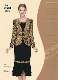 Nina Massini 2402 Ladies Suits Fall 2016 Suits For Women Church Dresses For Women Women Church Suits