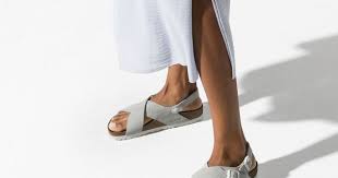 Mens Birkenstock Size Chart Cm Tulum Suede Leather White Shop Online At Birkenstock Birkenstock Suede Leather Tulum