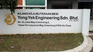 Malaysia is all known to us today as one of the most prime developing countries among all asian countries around the world. Yong Yek Engineering Sdn Bhd Home Facebook