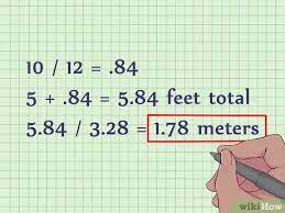 3 Ways to Convert Feet to Meters - wikiHow